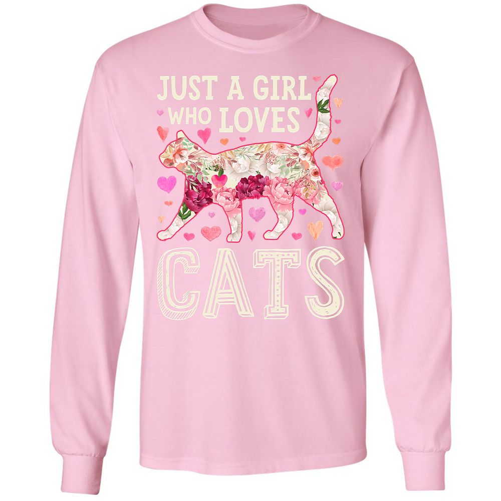 Long Sleeve T-Shirt - Q9VQZEZA - Light Pink - 3