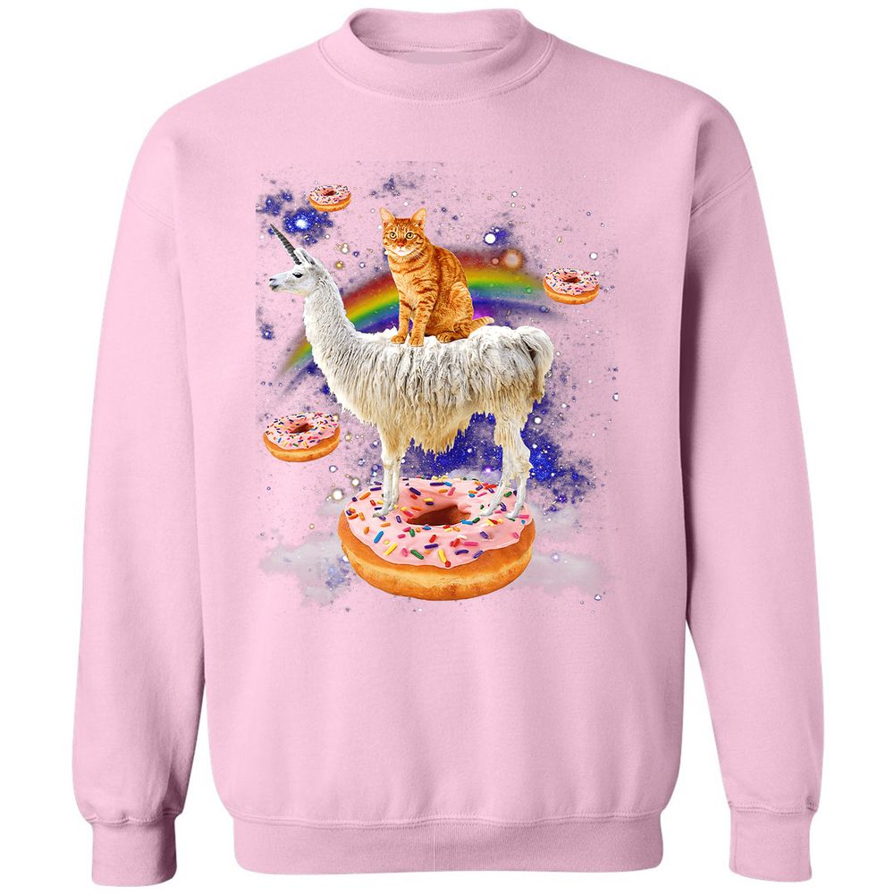 Classic Unisex Sweatshirt - 3NYTPBCY - Light Pink - 3