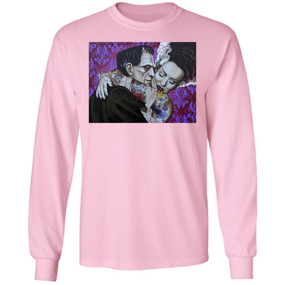 Long Sleeve T-Shirt - Q3T692BJ - Light Pink - 3