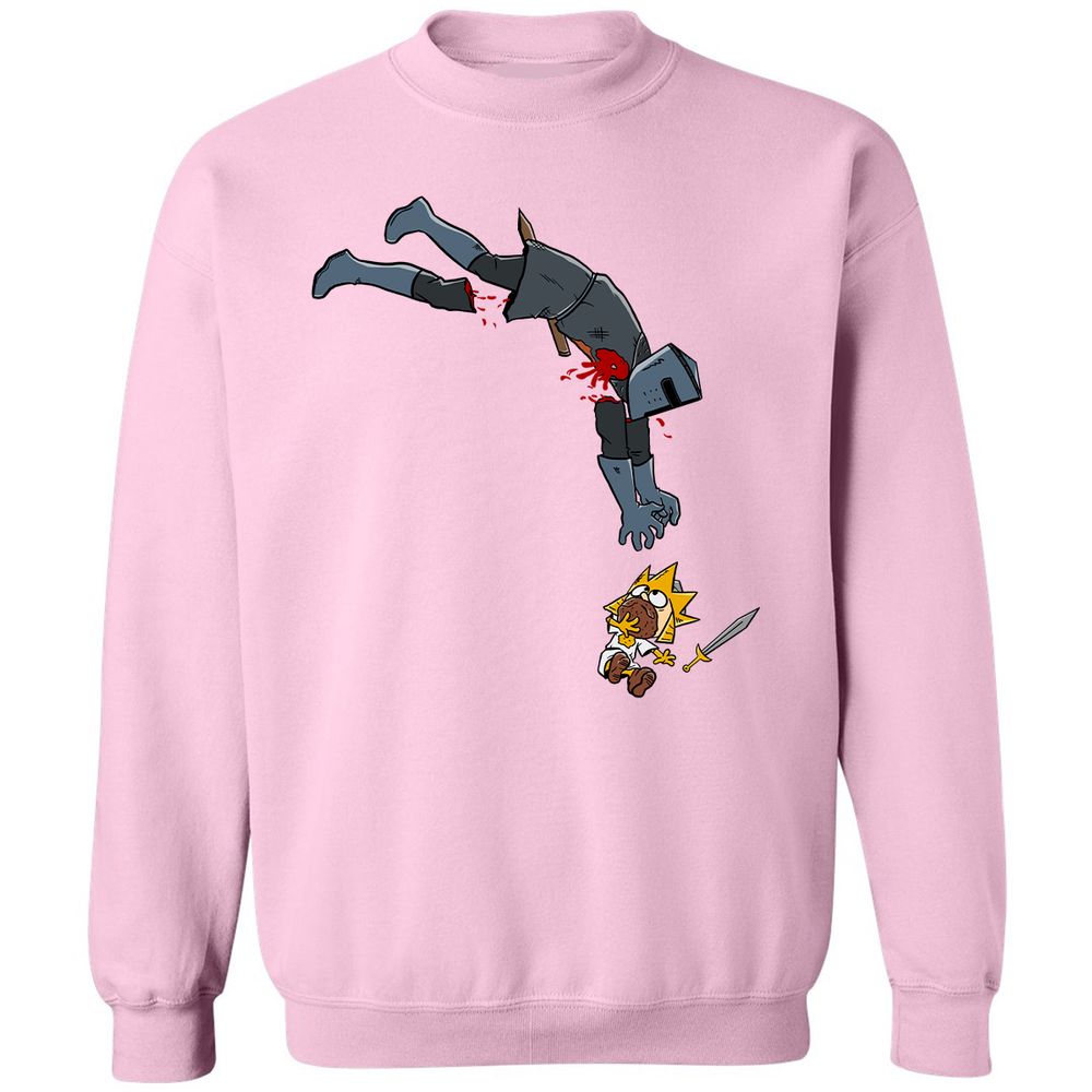 Classic Unisex Sweatshirt - KQ6S8FH8 - Light Pink - 3