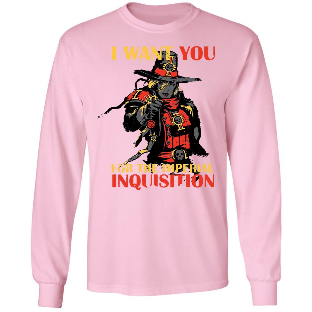 Long Sleeve T-Shirt - KCGVJYFG - Light Pink - 3