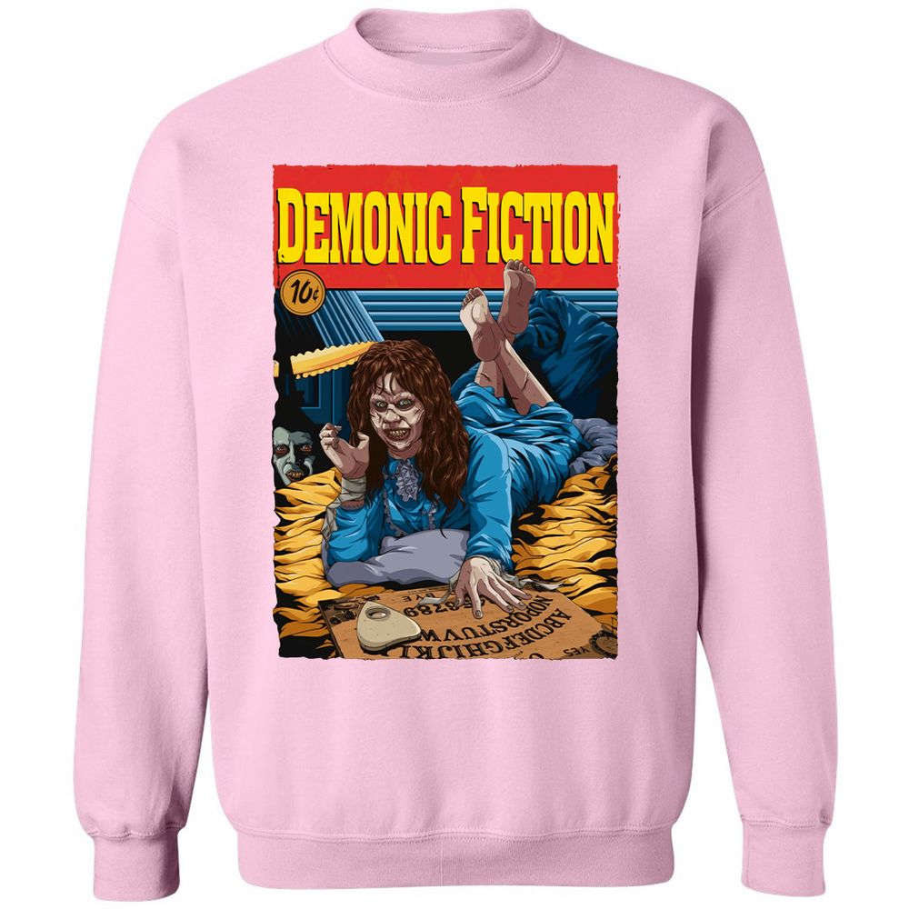 Classic Unisex Sweatshirt - QMSJ6RVU - Light Pink - 3