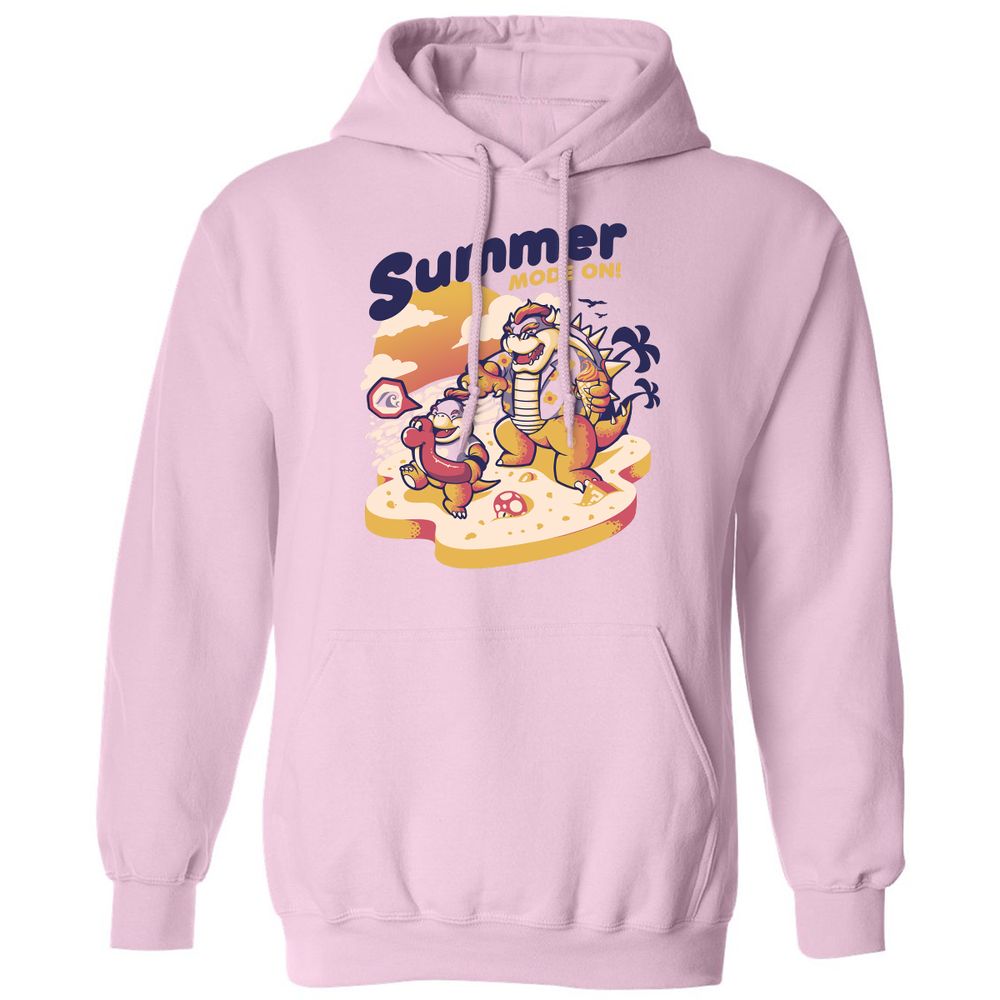 Classic Unisex Hoodie - NJ6473ES - Light Pink - 3