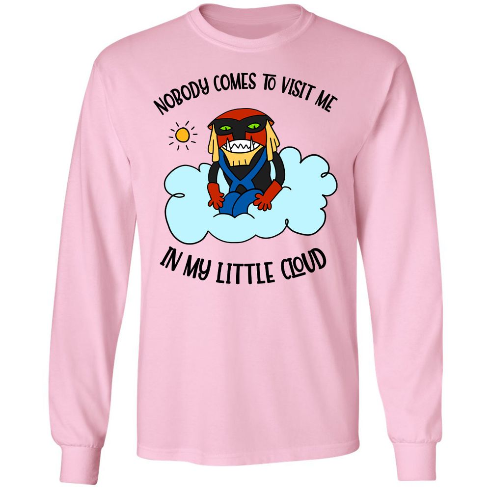 Long Sleeve T-Shirt - JFAGZMTR - Light Pink - 3