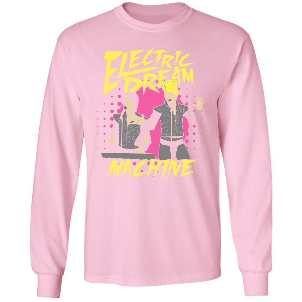 Long Sleeve T-Shirt - GAHASRA8 - Light Pink - 3