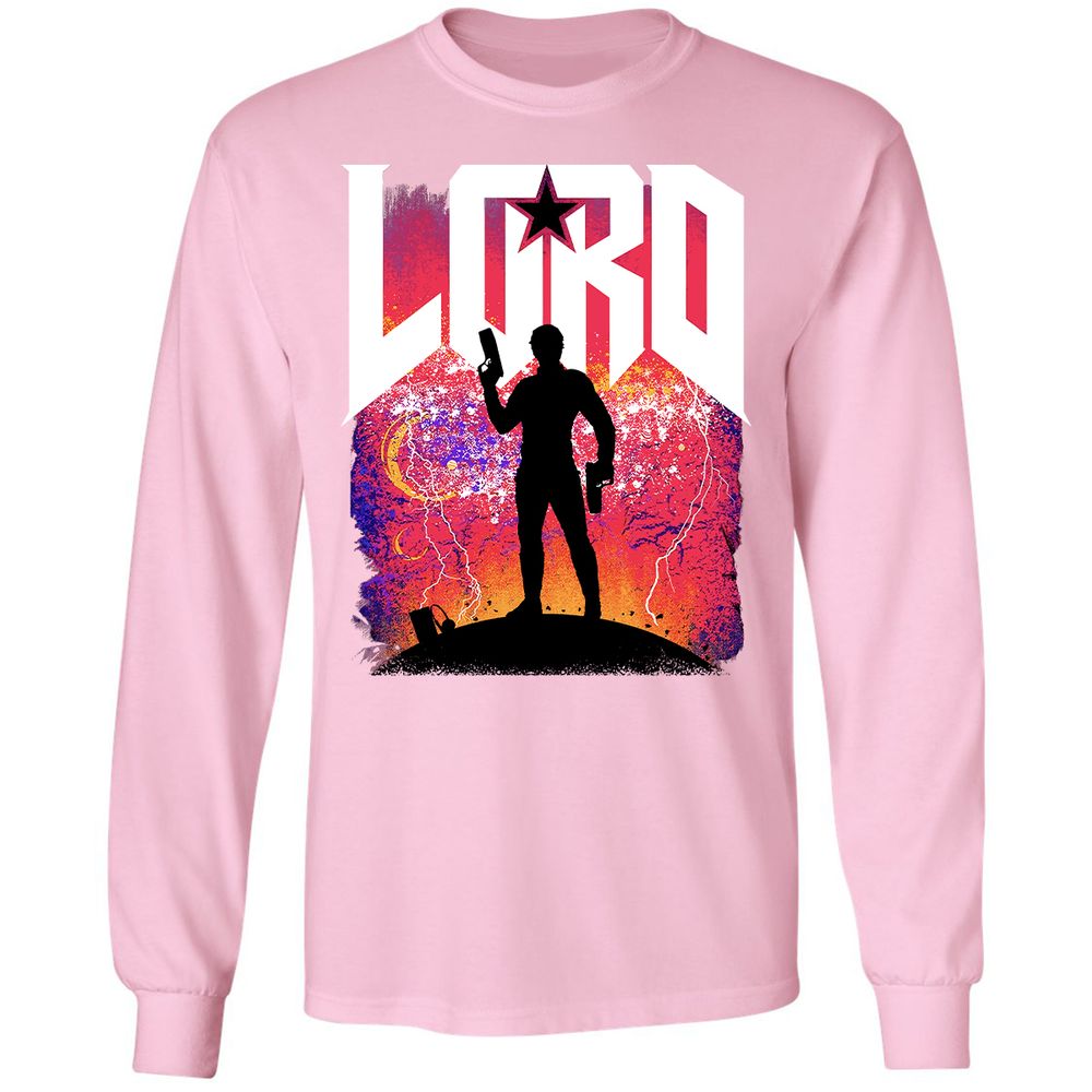 Long Sleeve T-Shirt - 5ZDCKW6V - Light Pink - 3