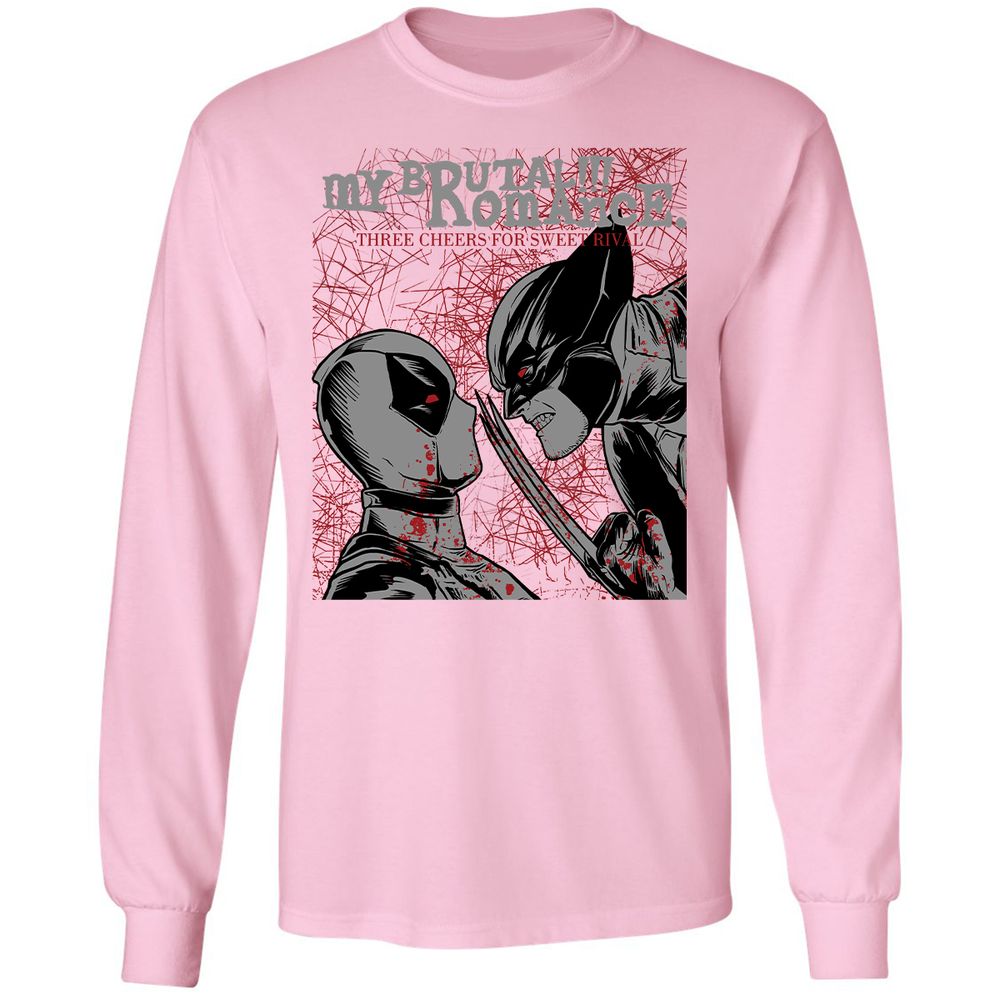 Long Sleeve T-Shirt - QDVQY1VC - Light Pink - 3