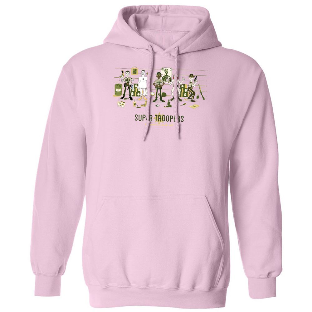 Classic Unisex Hoodie - 3CELP44L - Light Pink - 3