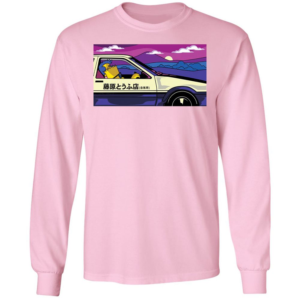 Long Sleeve T-Shirt - 9ETDAZSK - Light Pink - 3