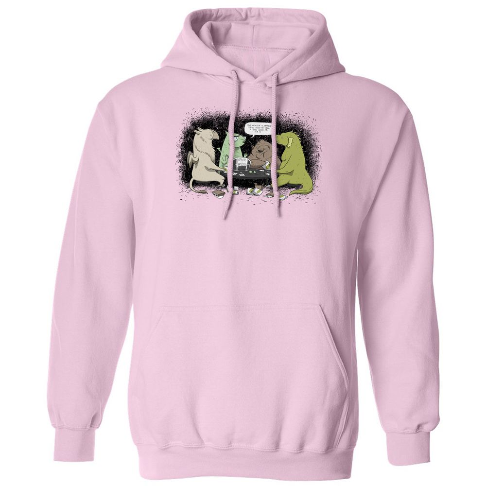 Classic Unisex Hoodie - 5HQT8HSM - Light Pink - 3