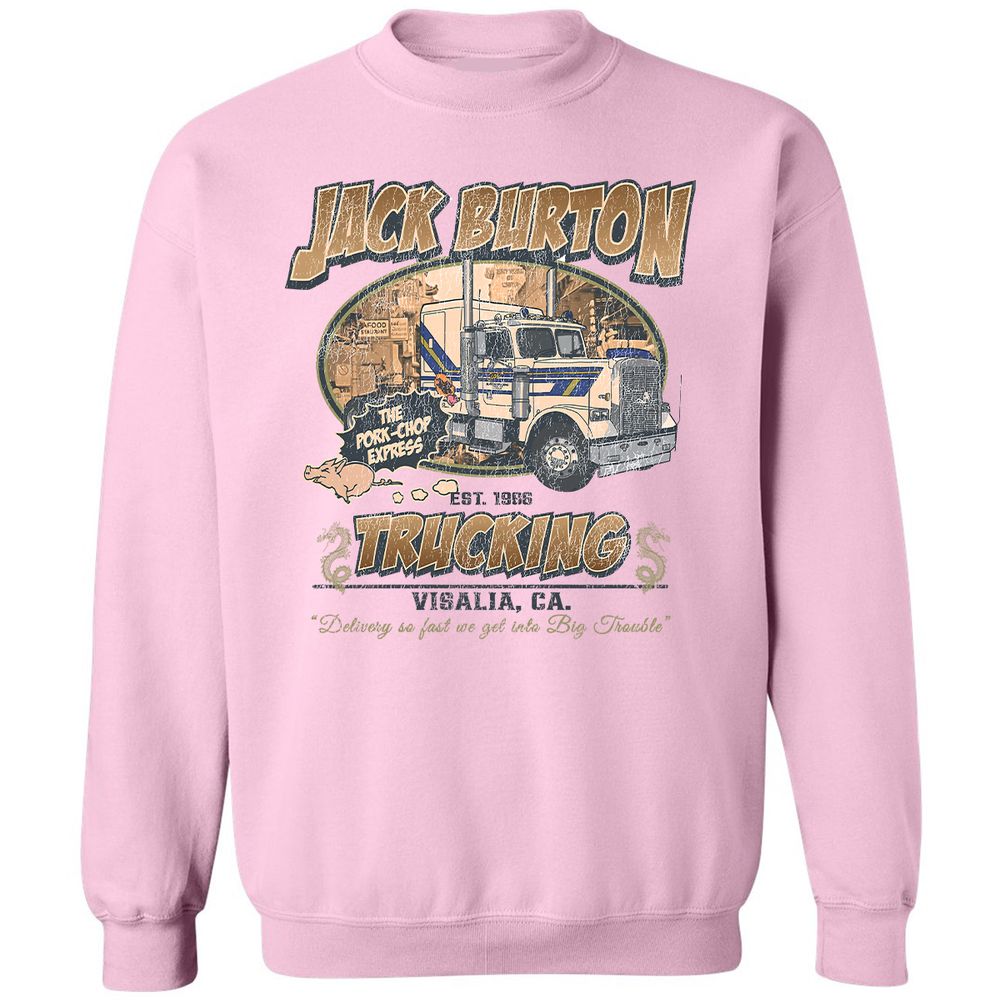 Big Trouble Trucking Company - Light Pink - 3