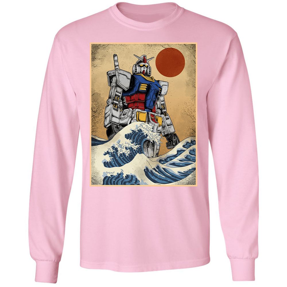 Long Sleeve T-Shirt - J8VQAEL5 - Light Pink - 3