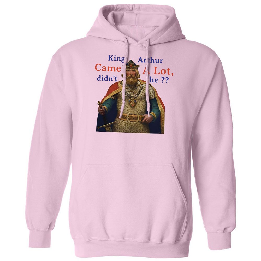 King Arthur Came a Lot - Light Pink - 3
