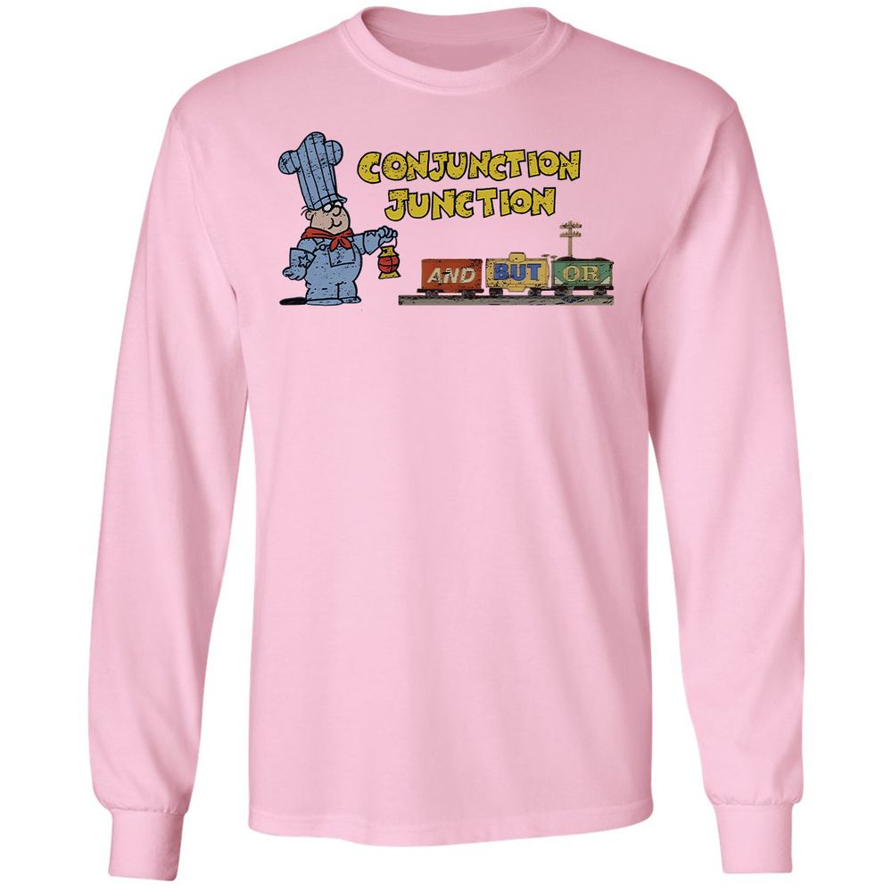 Long Sleeve T-Shirt - QVHULNJN - Light Pink - 3