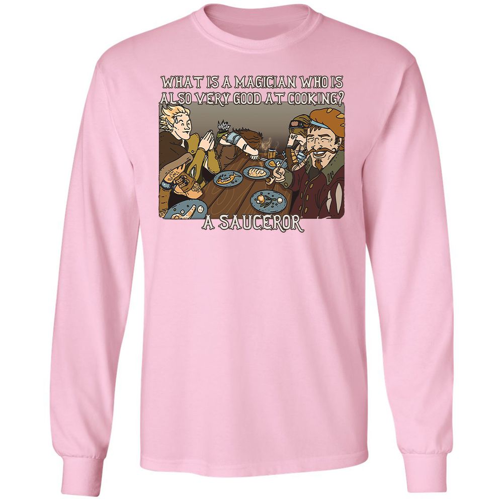 Long Sleeve T-Shirt - ELW9WJ2X - Light Pink - 3