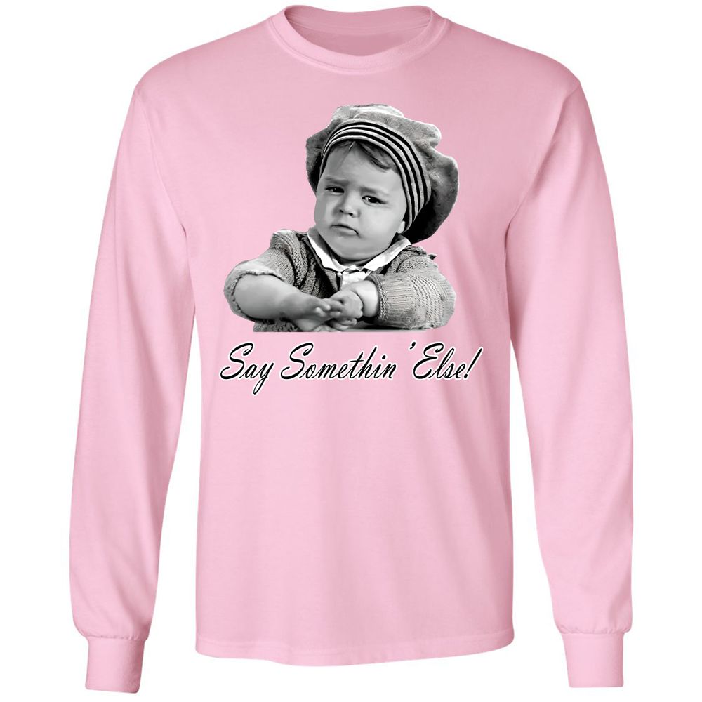 Long Sleeve T-Shirt - UGZP999R - Light Pink - 3