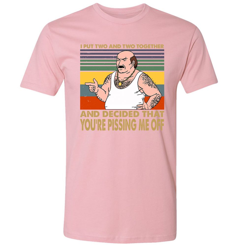 Premium Unisex T-Shirt - HGEU51SW - Light Pink - 3