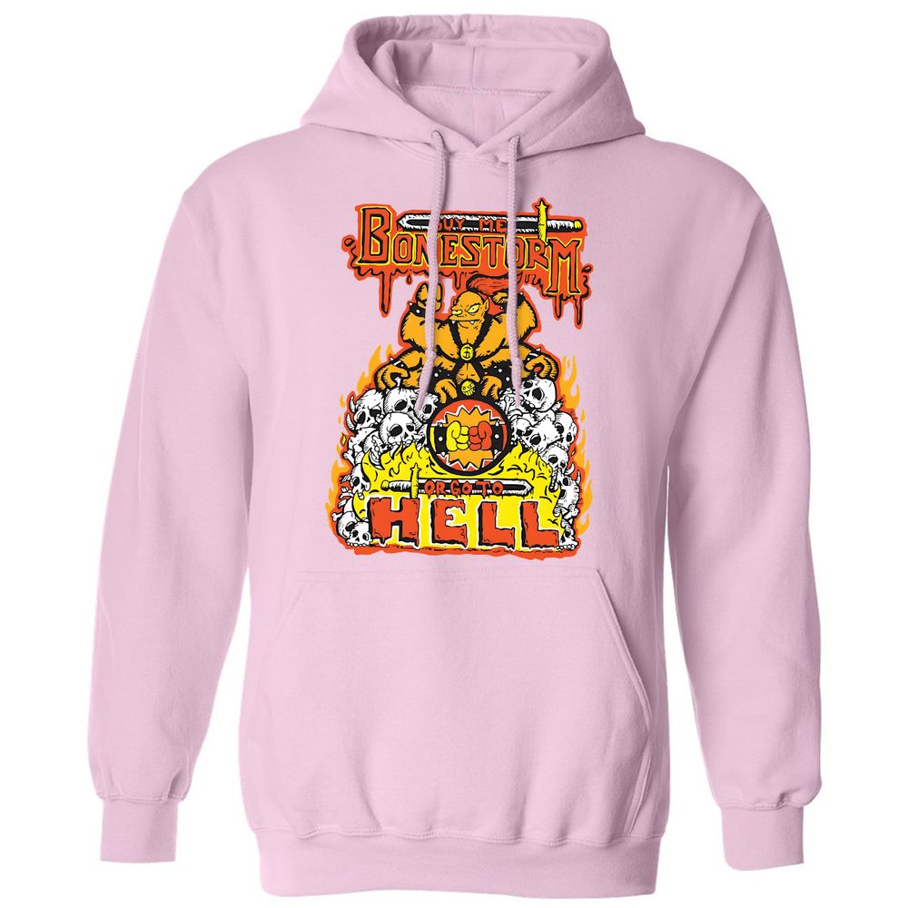 Classic Unisex Hoodie - 46A1LUPZ - Light Pink - 3