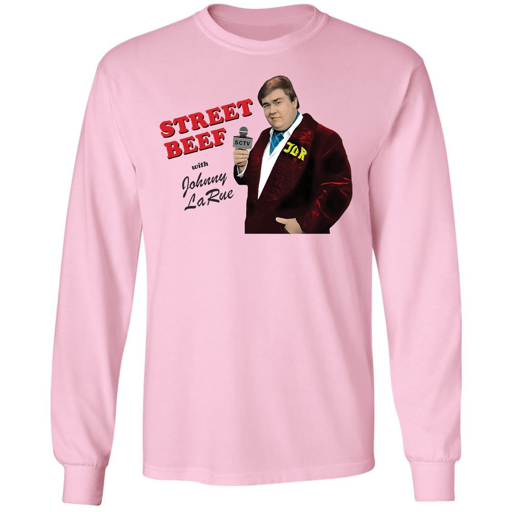 Long Sleeve T-Shirt - QGXH3TL7 - Light Pink - 3