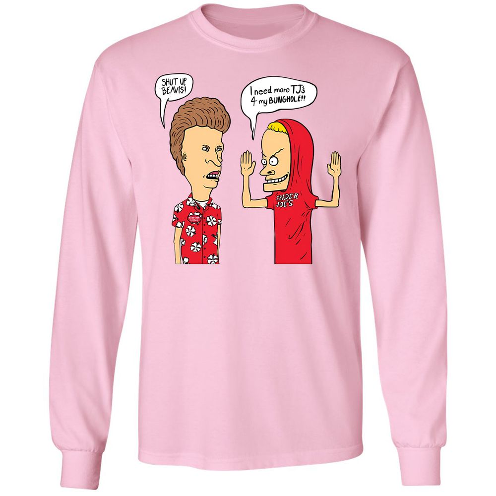 Long Sleeve T-Shirt - Q7JHA61E - Light Pink - 3