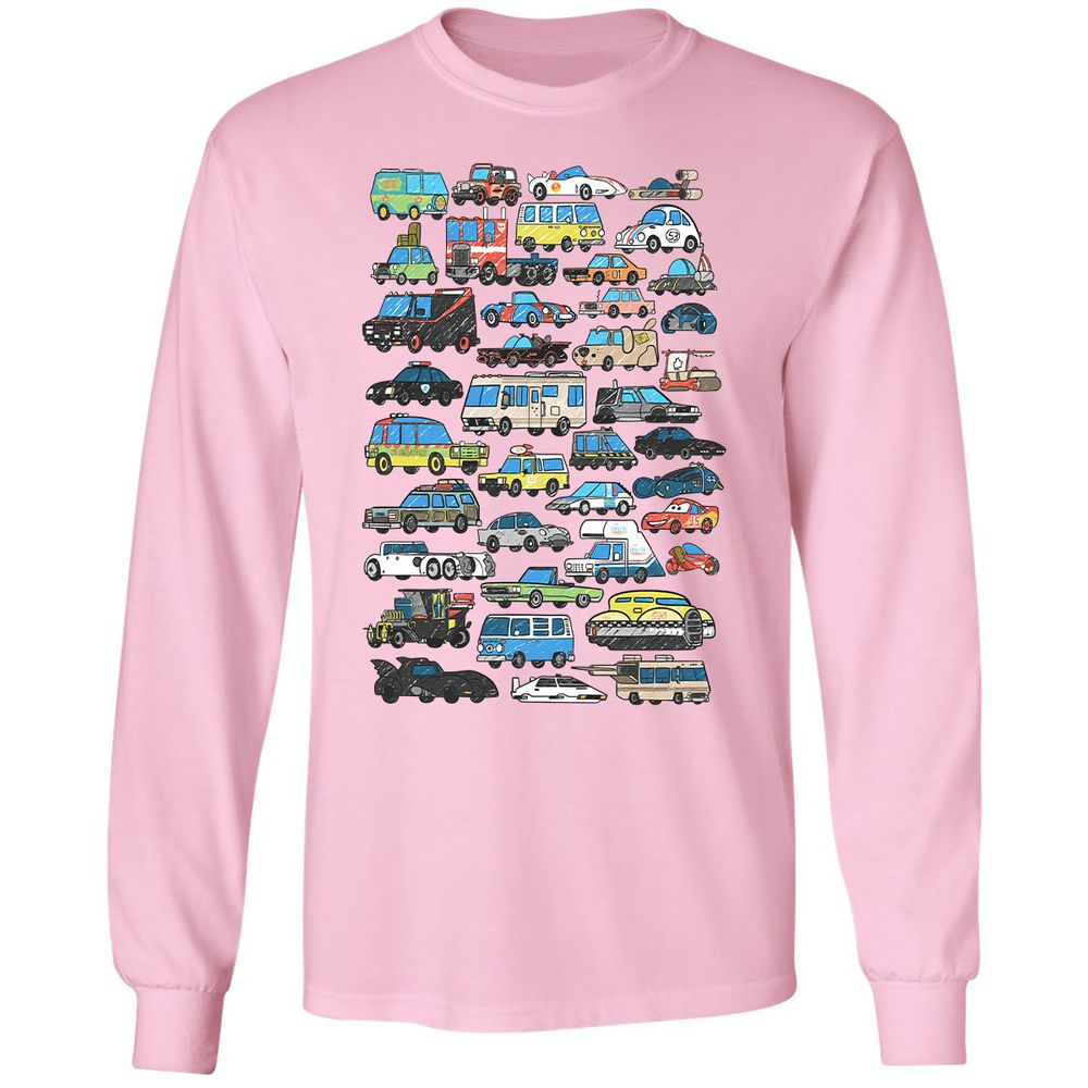 Long Sleeve T-Shirt - JK22N8UX - Light Pink - 3