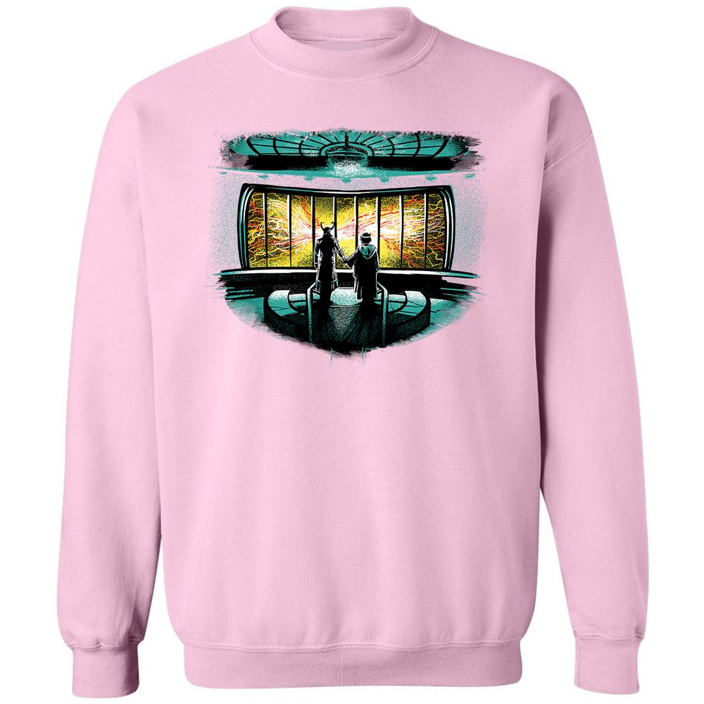 Classic Unisex Sweatshirt - V7GTSGWS - Light Pink - 3
