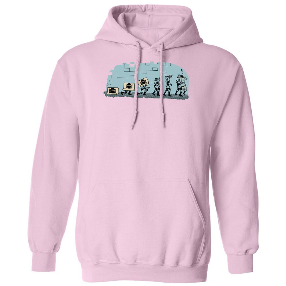 Classic Unisex Hoodie - DCWTGWKA - Light Pink - 3