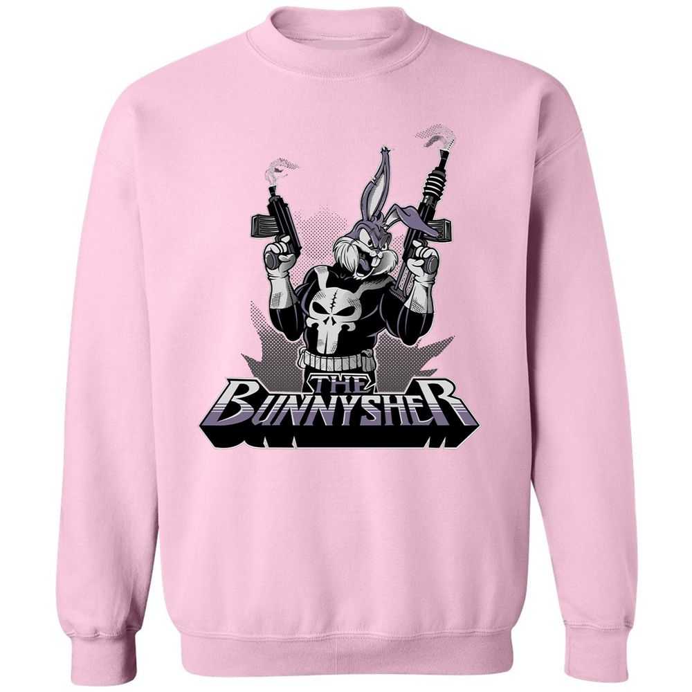 Classic Unisex Sweatshirt - V3D9Z6UH - Light Pink - 3