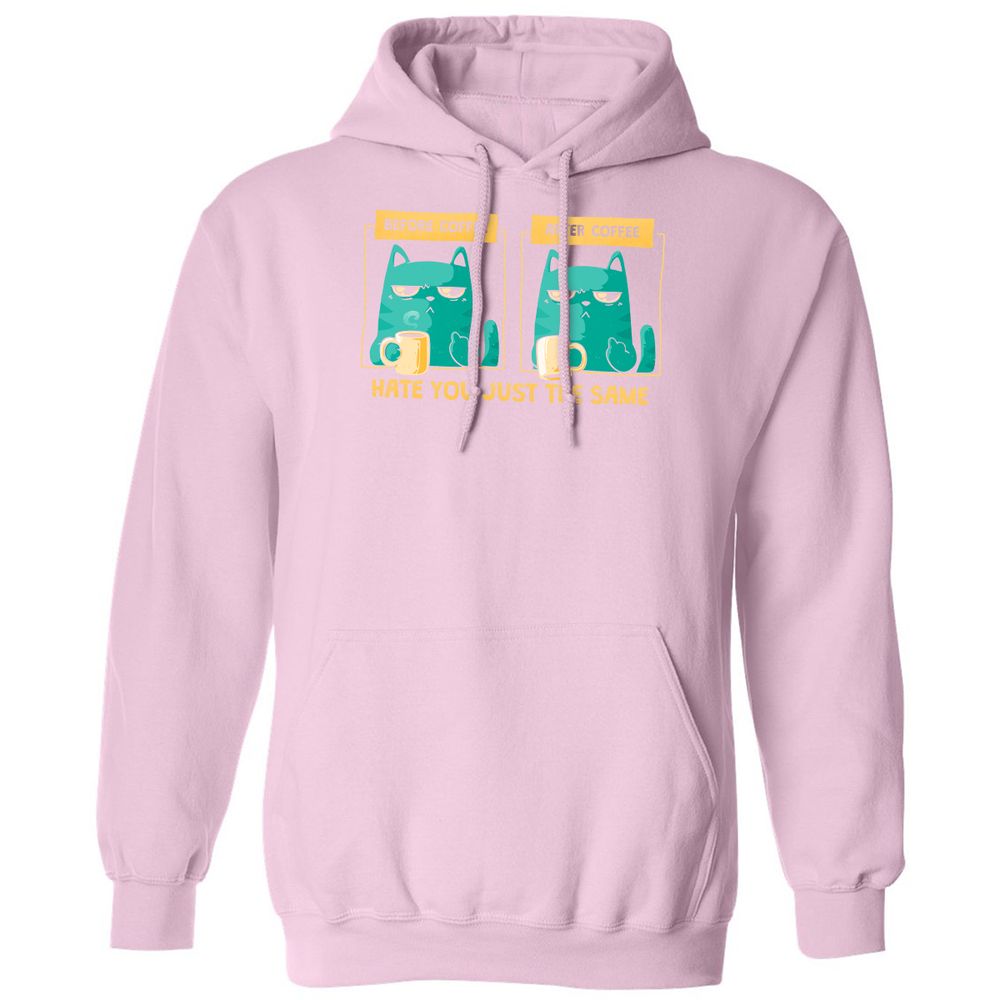 Classic Unisex Hoodie - 82EBA7WU - Light Pink - 3