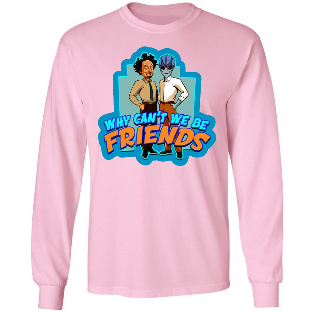 Long Sleeve T-Shirt - QBS8WBFS - Light Pink - 3
