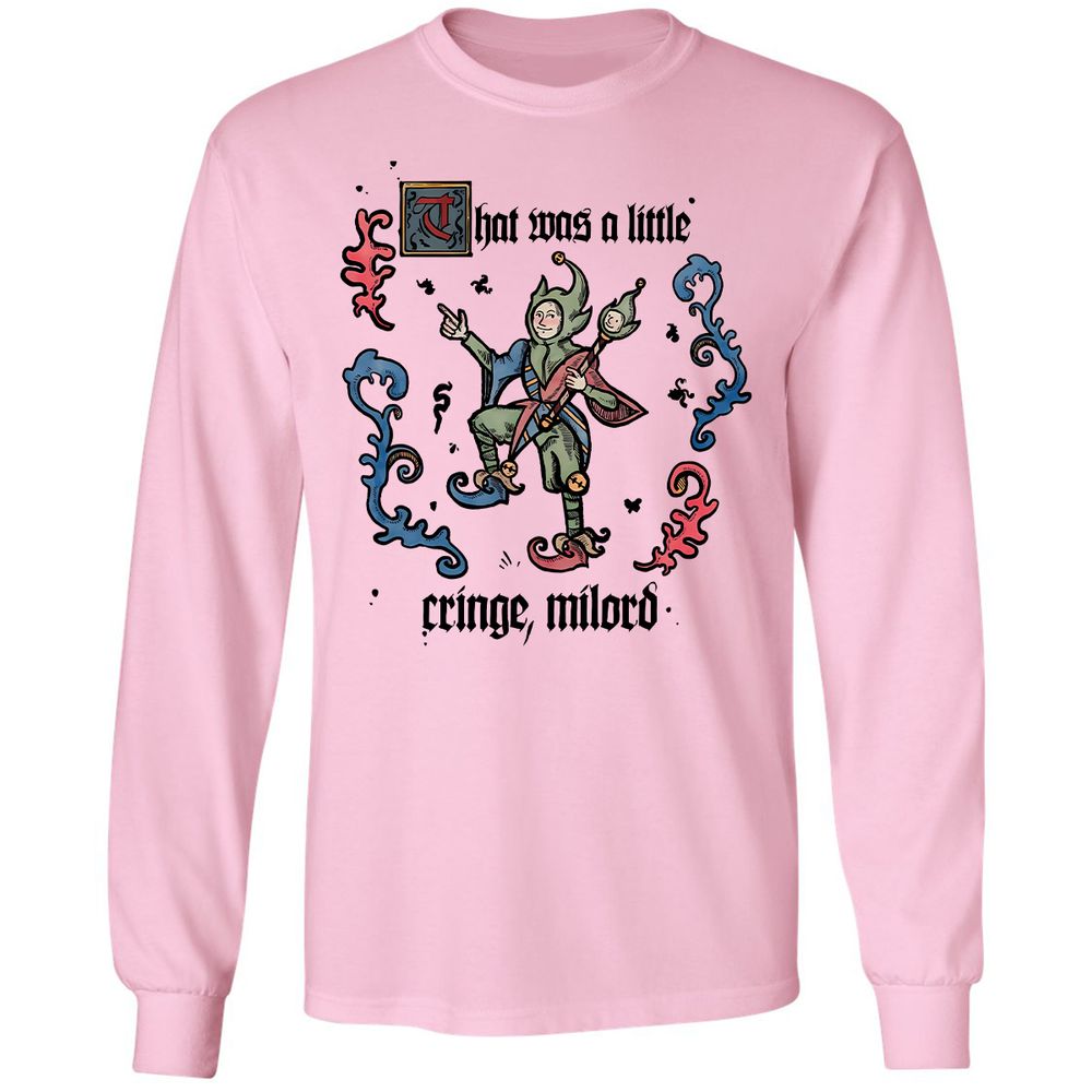 Long Sleeve T-Shirt - PS57T5NN - Light Pink - 3