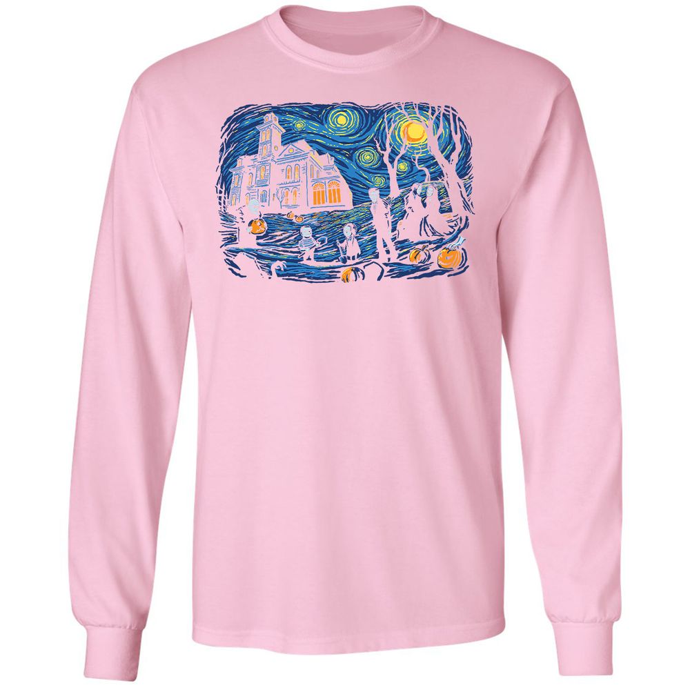 Long Sleeve T-Shirt - E9W7VKMY - Light Pink - 3