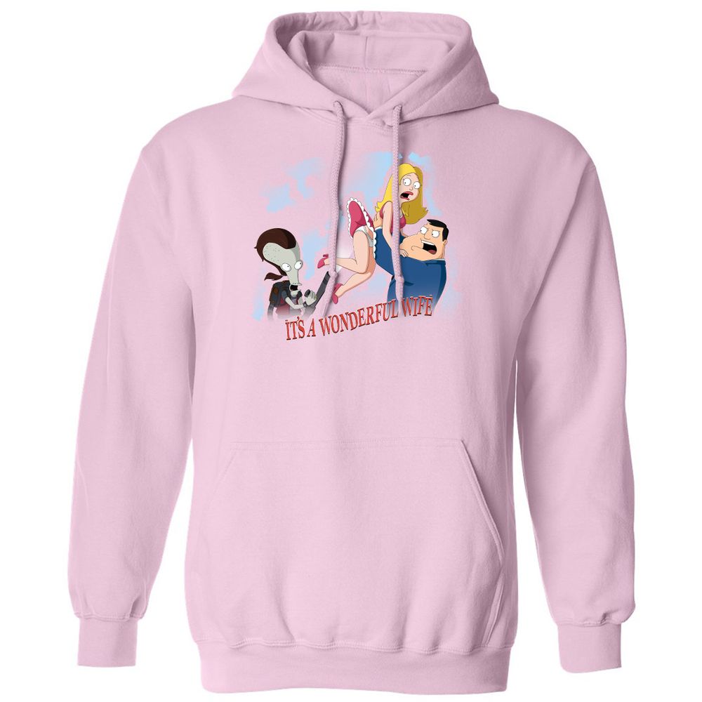 Classic Unisex Hoodie - 5LDPCJY8 - Light Pink - 3