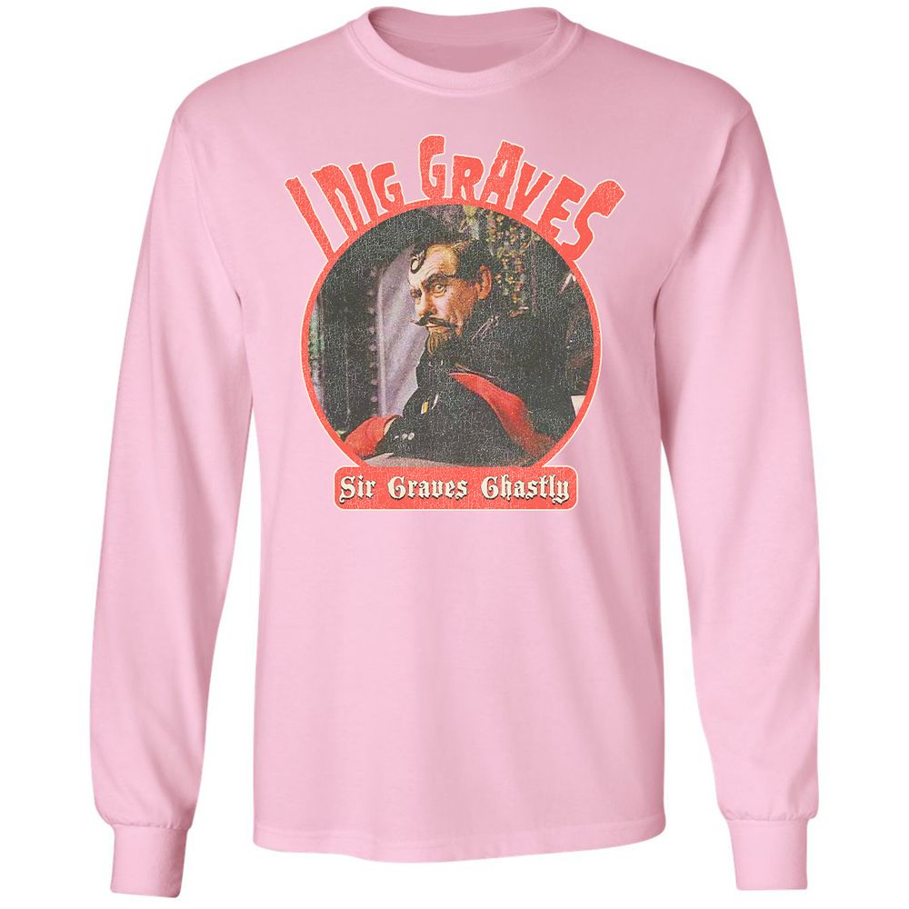 Long Sleeve T-Shirt - HJX9KPJW - Light Pink - 3