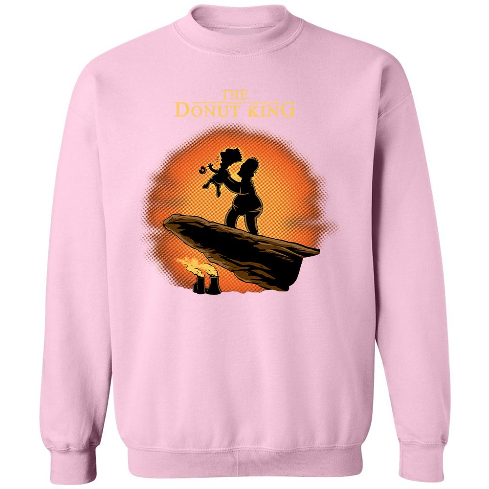 Classic Unisex Sweatshirt - TQQQQMCD - Light Pink - 3