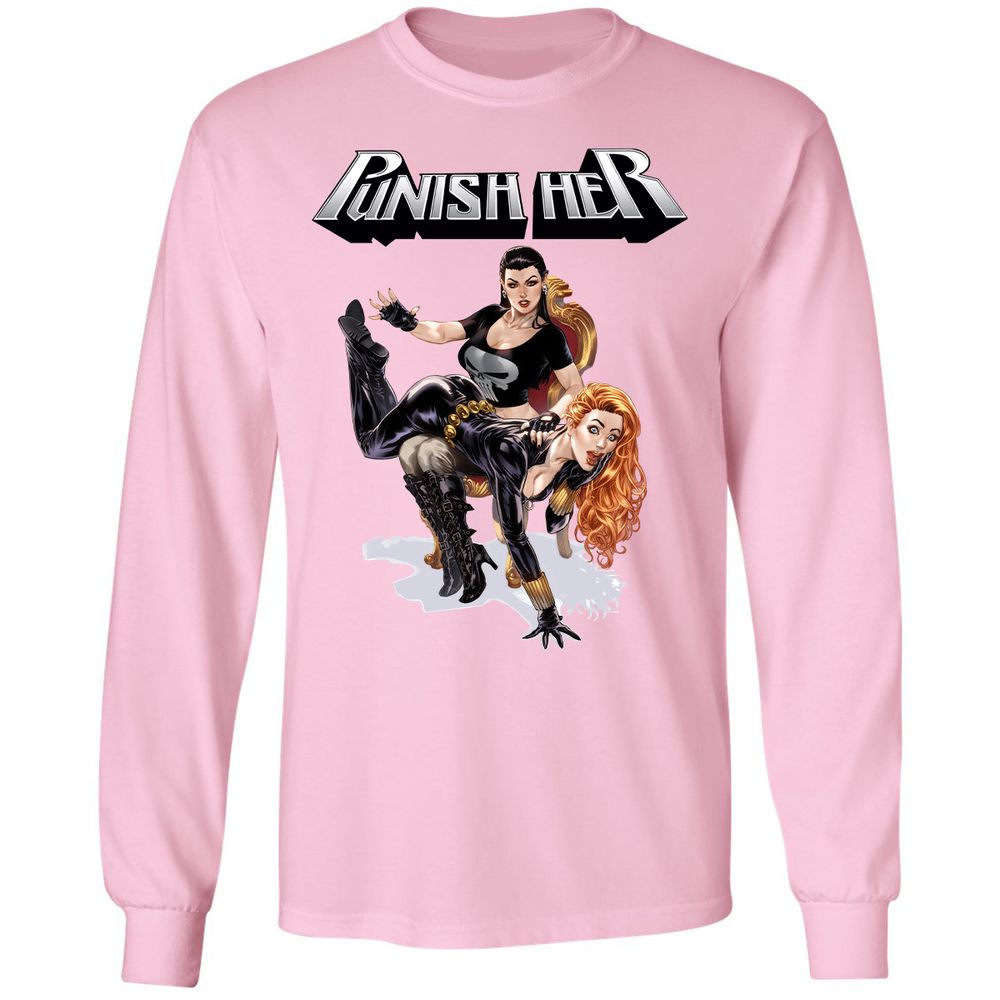 Long Sleeve T-Shirt - ZVTNKTYB - Light Pink - 3