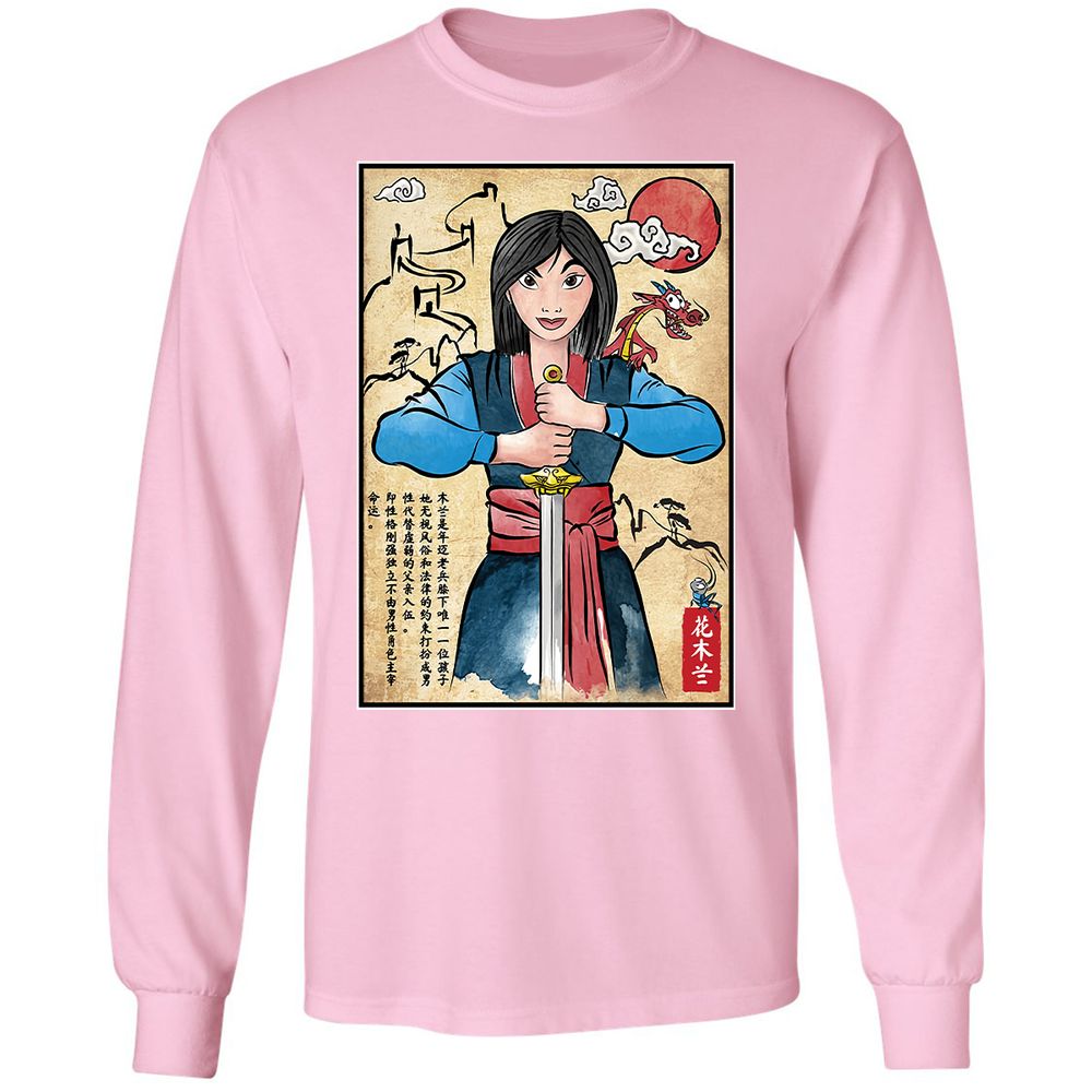 Long Sleeve T-Shirt - 3VF8GNX6 - Light Pink - 3