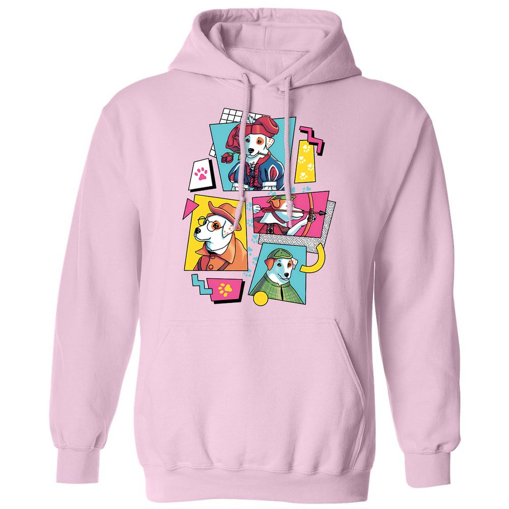Classic Unisex Hoodie - B2T8281P - Light Pink - 3