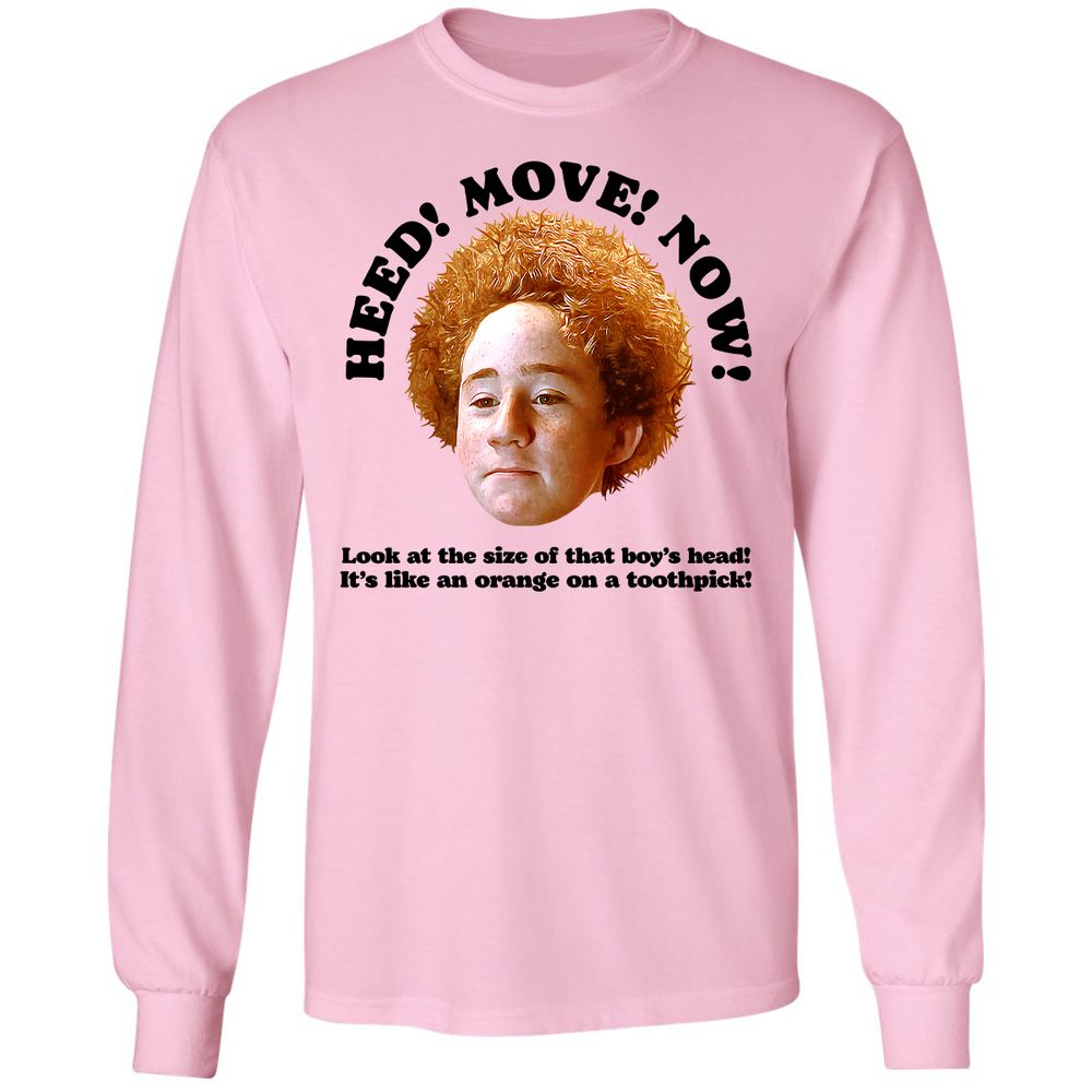Long Sleeve T-Shirt - XTJ49WEJ - Light Pink - 3