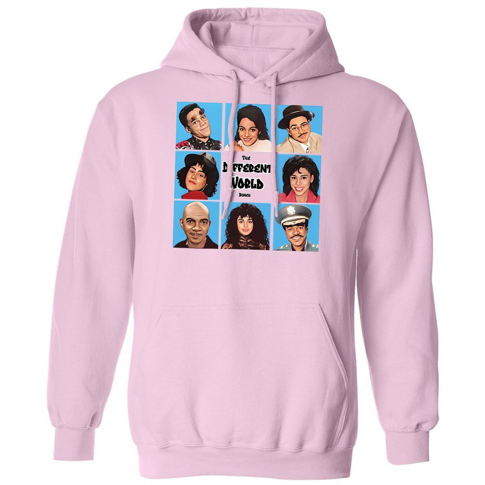 Classic Unisex Hoodie - Y36QJR5F - Light Pink - 3