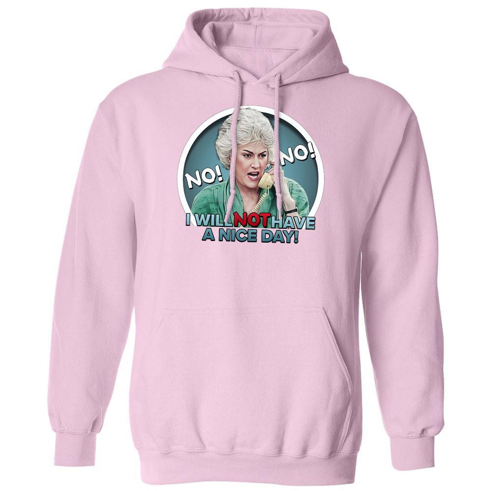 Classic Unisex Hoodie - ZD6WHQSD - Light Pink - 3