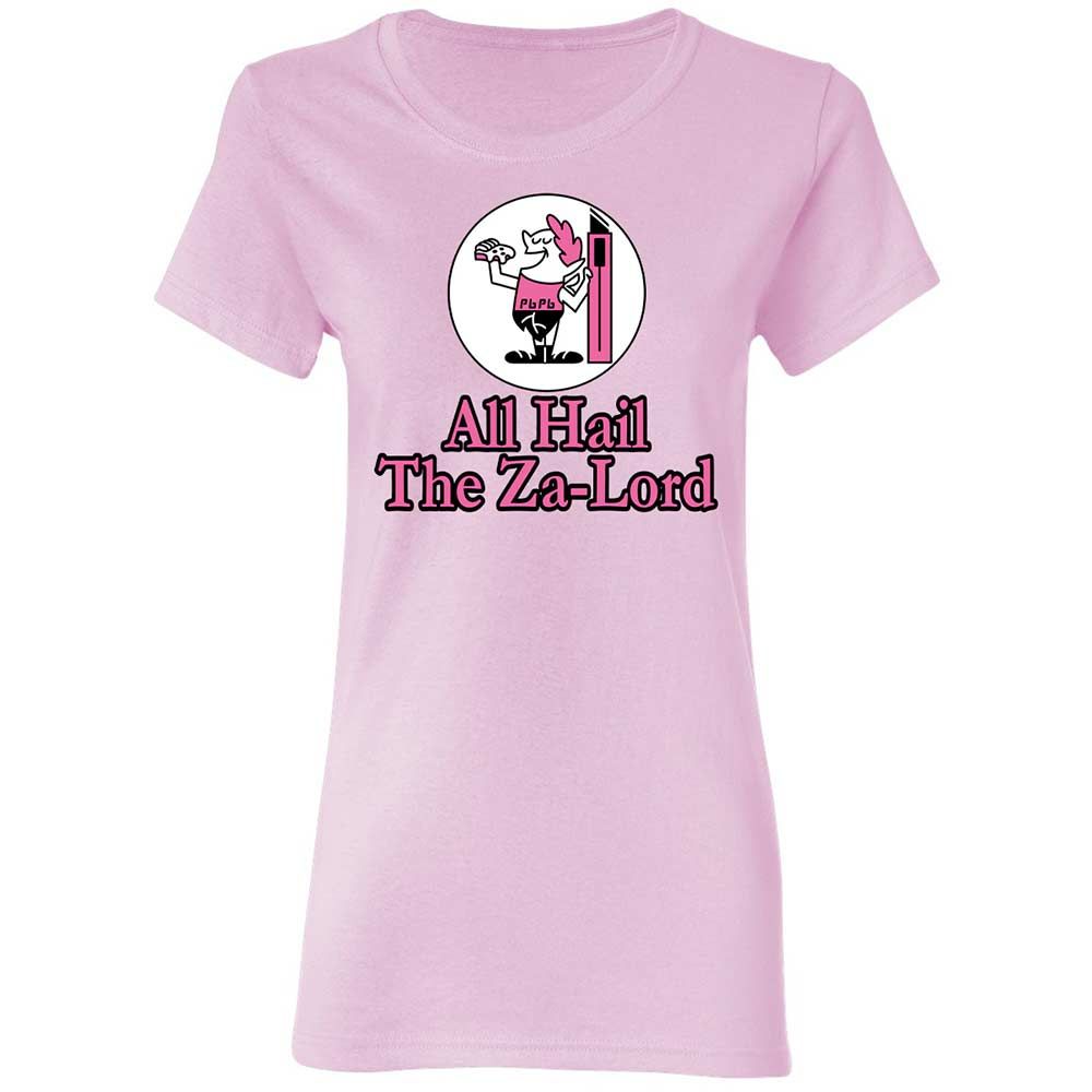 All Hail The Za-Lord - Light Pink - 3