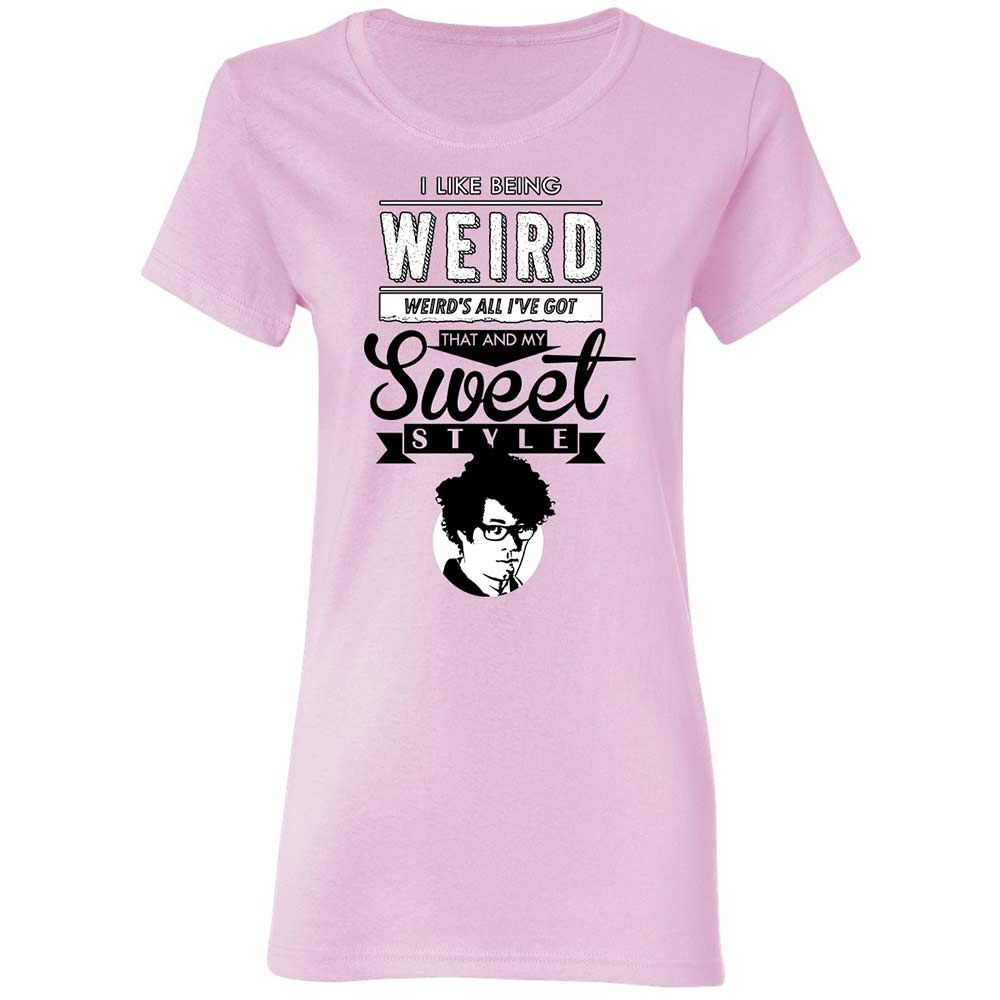 Women's T-Shirt - BTG4TU54 - Light Pink - 3