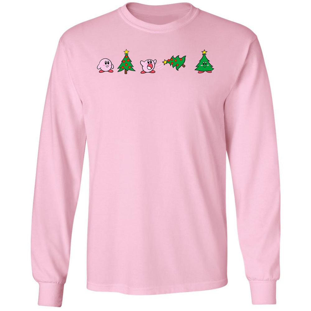 Long Sleeve T-Shirt - 5A6JC55F - Light Pink - 3