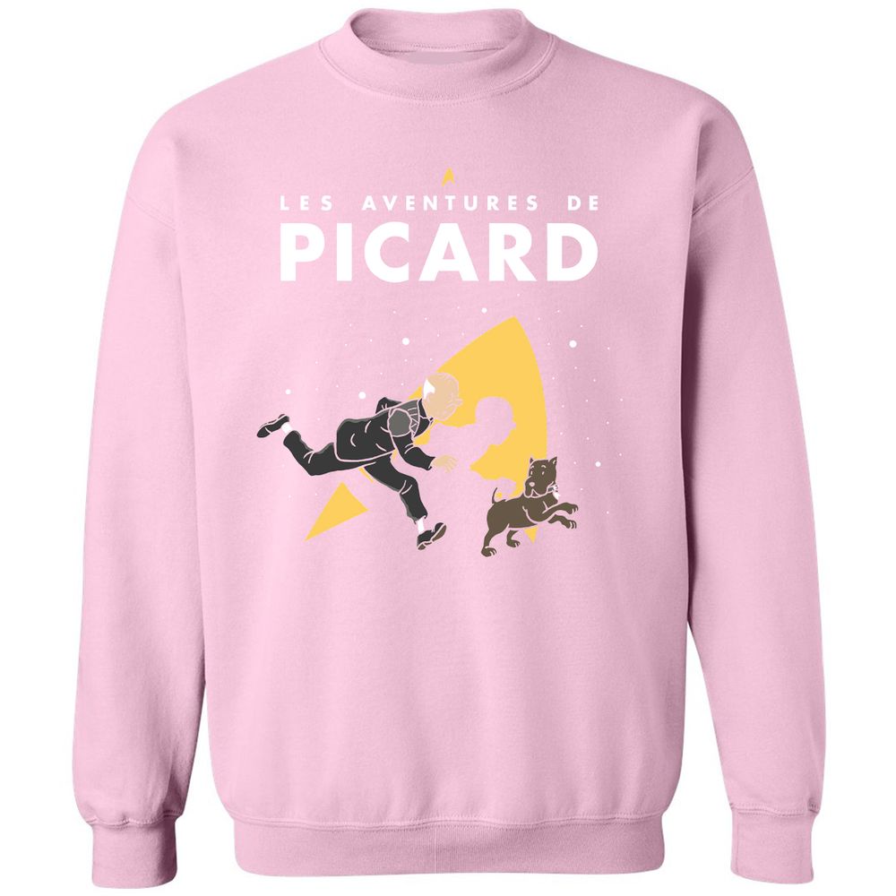 Classic Unisex Sweatshirt - W3XJA6CT - Light Pink - 3
