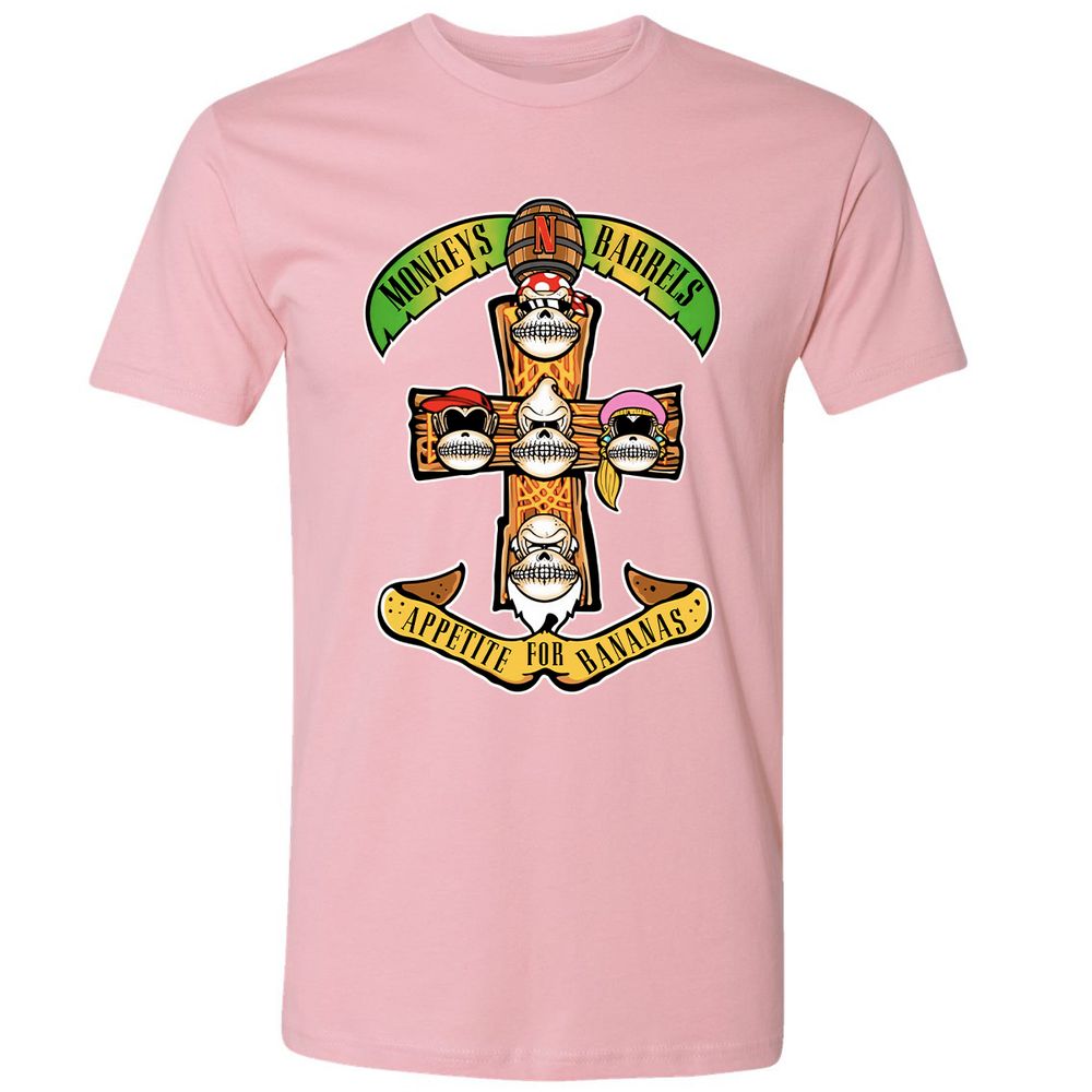Premium Unisex T-Shirt - DJM6W3BC - Light Pink - 3