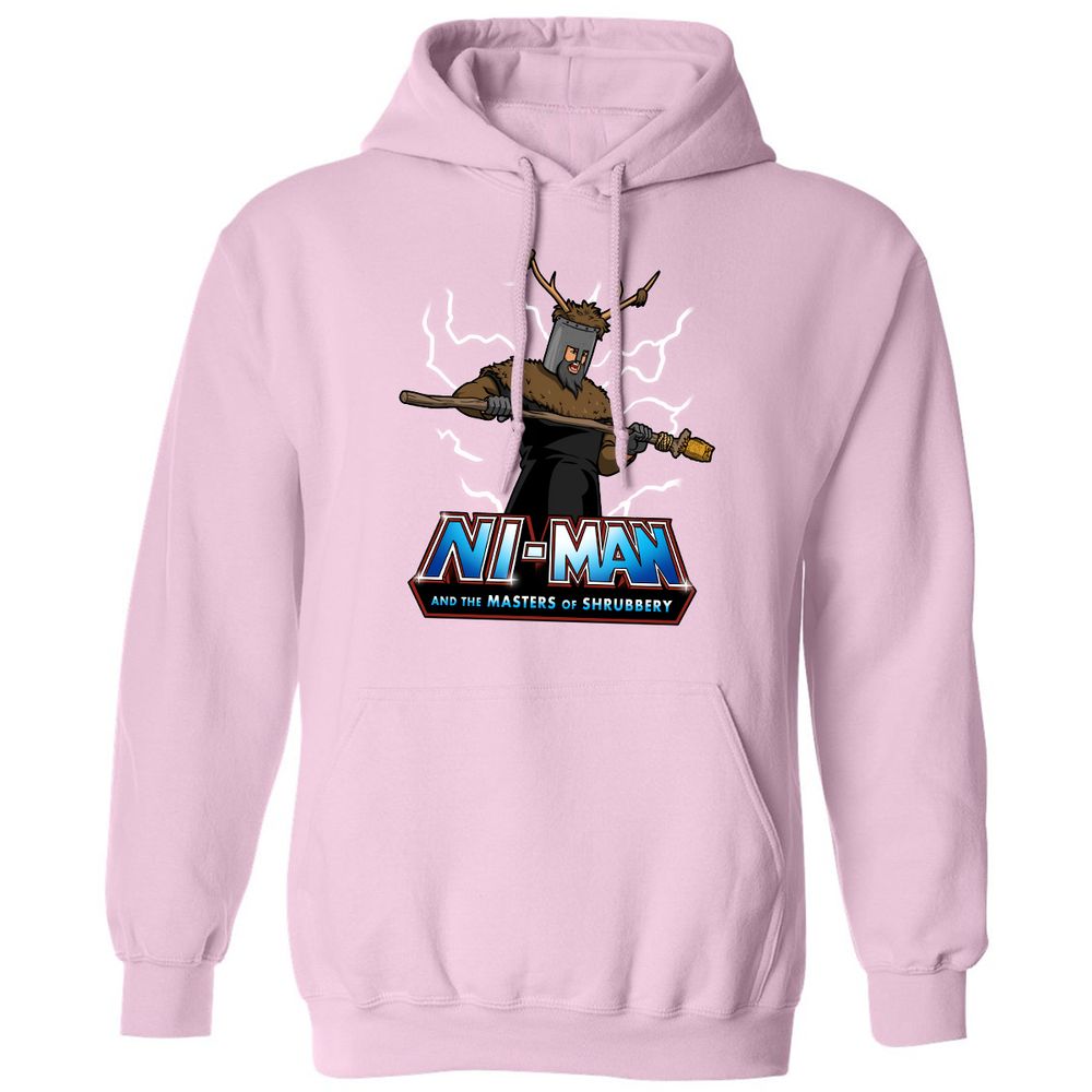 Classic Unisex Hoodie - QUSNHMHQ - Light Pink - 3