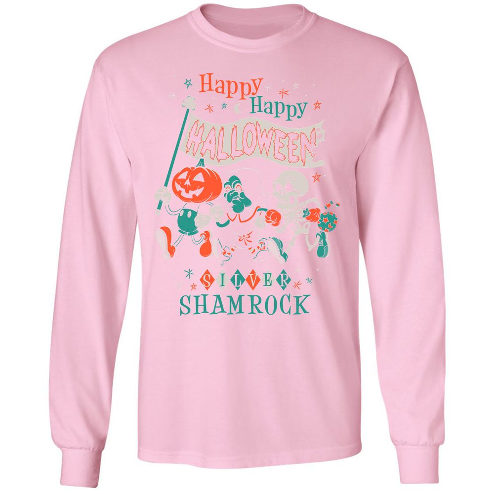 Long Sleeve T-Shirt - REFVR8ES - Light Pink - 3
