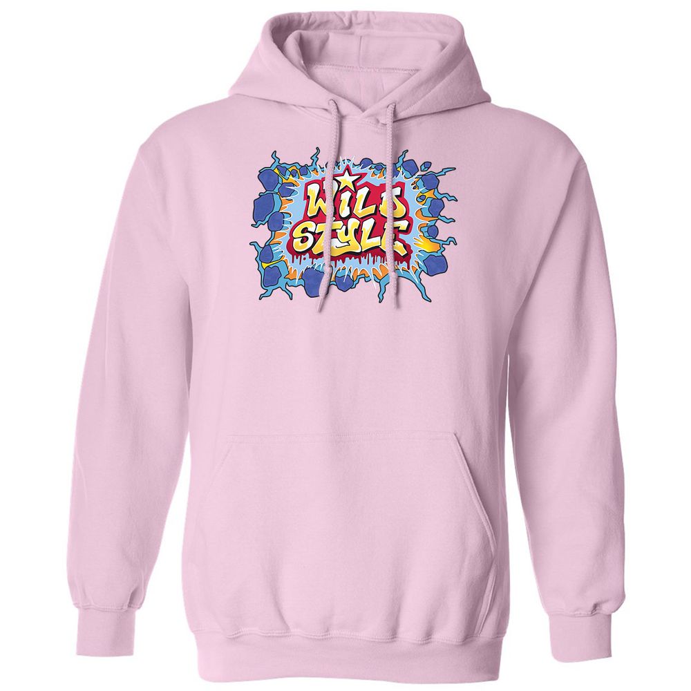 Classic Unisex Hoodie - Black - Light Pink - 3