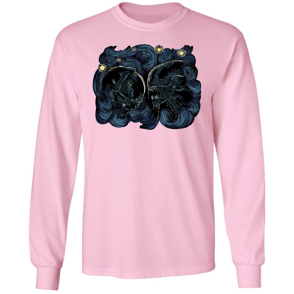 Long Sleeve T-Shirt - 7SWFBD9G - Light Pink - 3